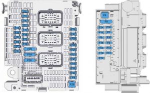 Toyota ProAcea - fuse box diagram - engine compartment (FULL)