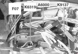 BMW 3-Series (E90, E91, E92, E93) - fuse box diagram - engine electronics fuses