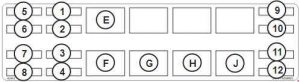 Bobcat 331 - fuse box diagram