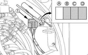 Kubota Tractor U48-4 - fuse box diagram - slow blow fuse