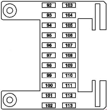 Mercedes S Class W221 2005 2013 Fuse Box Diagram Auto Genius