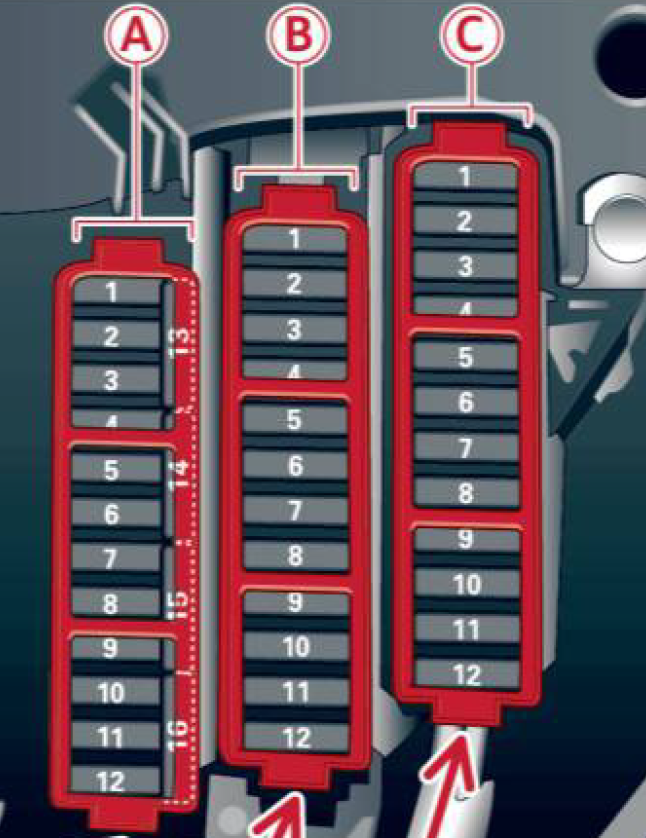 Audi Q5 2008 2017 Fuse Box Diagram Auto Genius