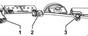 Audi RS6 – fuse box diagram – fuse in plenum chamber