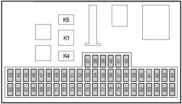 Ford Focus (2004 - 2010) - fuse box diagram - Auto Genius