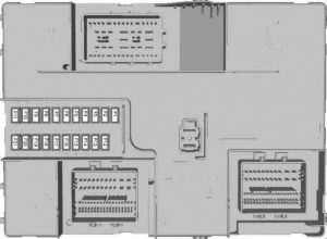 Ford Transit - fuse box diagram - body control module fuse box (2.2l diesel)