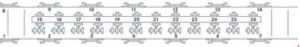 Mercedes-Benz Sprinter w906 - fuse box diagram - relays in the seat base of left the front seat