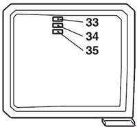 Mitsubish Outlander Sport - fuse box diagram - engine compartment