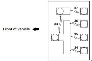 Mitsubishi Lancer - fuse box diagram - battery