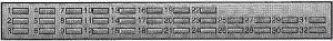 Saab 9000 - fuse box diagram - glove compartment