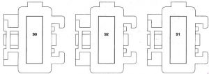 Acura MDX - fuse box diagram - auxiliary Fuse Holder's