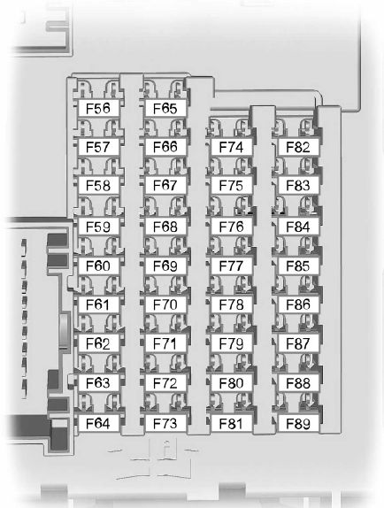 ford-kuga2-fuse-box-passenger-junction Ford Kuga 2 - bezpieczniki kabina