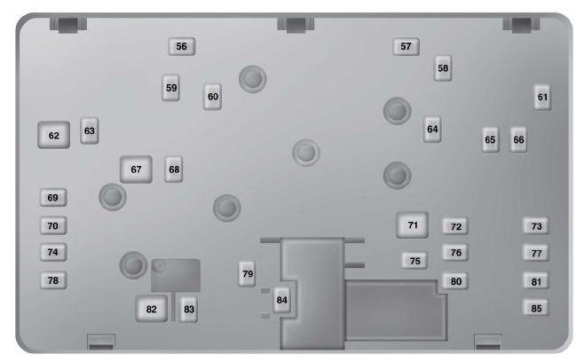 Ford S-Max Mk2 (From 2015) - Fuse Box (Eu Version) - Auto Genius