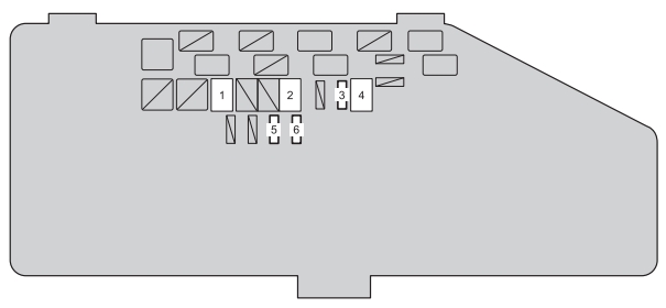 Toyota IQ (2008 - 2015) - fuse box diagram - Auto Genius toyota iq fuse box location 