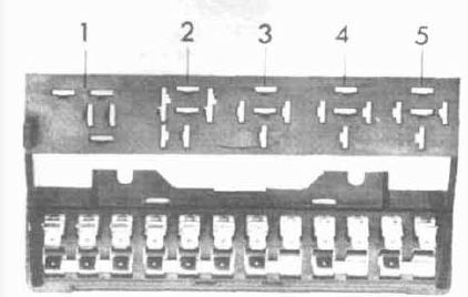 Volkswagen Beetle (1954 - 1979 all models) - fuse box diagram - Auto Genius