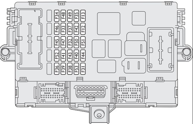 Fiat Bravo (2008 - 2014) - bezpieczniki schemat - Auto Genius kia remote starter diagram 