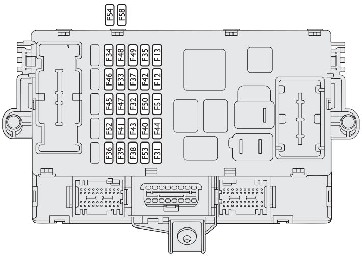 Fiat Idea (2003 - 2012) - fuse box diagram - Auto Genius