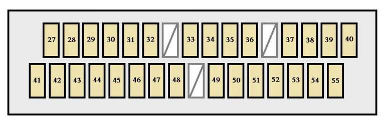Toyota Avalon (2004 - 2007) - fuse box diagram - Auto Genius