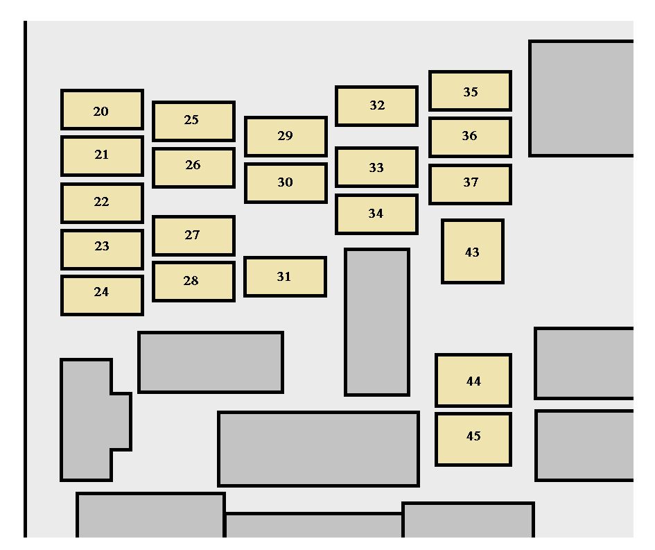 Toyota Solara First Generation mk1 (1999 - 2002) - fuse box diagram