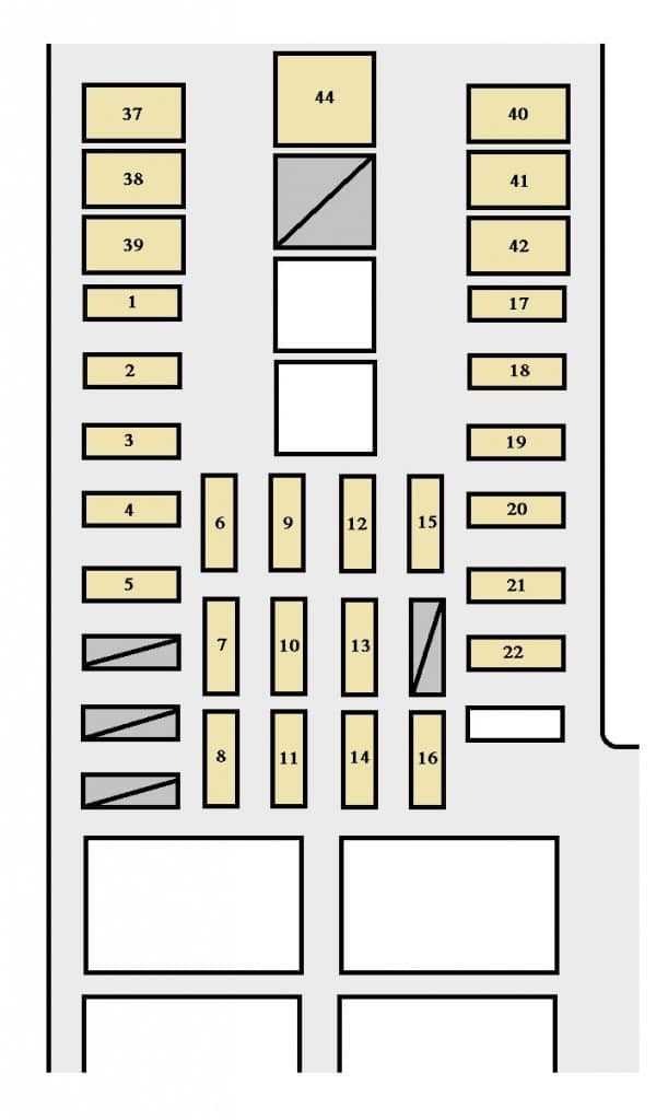 Toyota Tundra (2003 - 2004) - fuse box diagram - Auto Genius