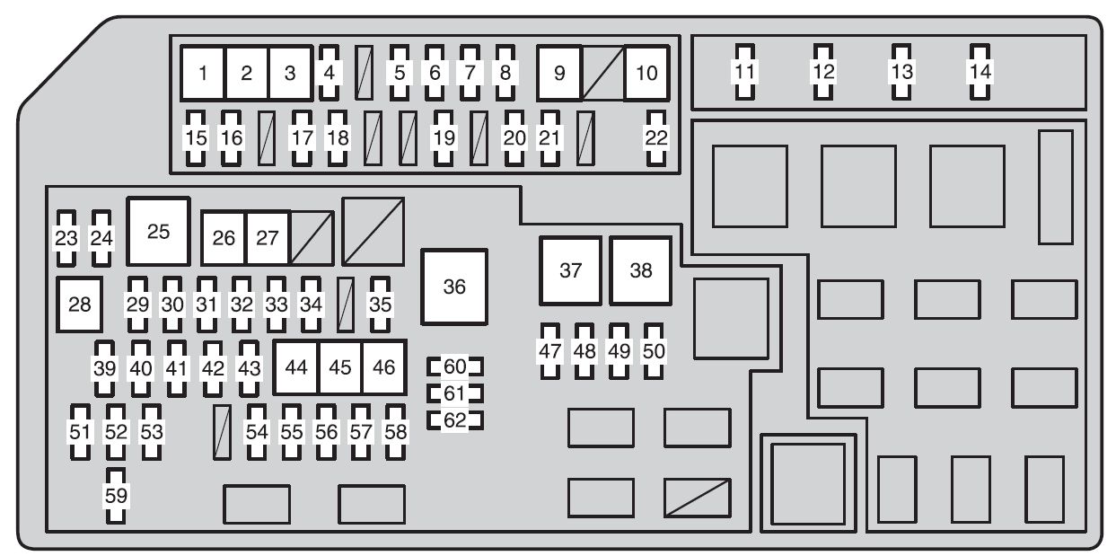 Toyota Land Cruiser Prado (from 2011) - fuse box diagram ... suzuki swift wiring diagram 1994 