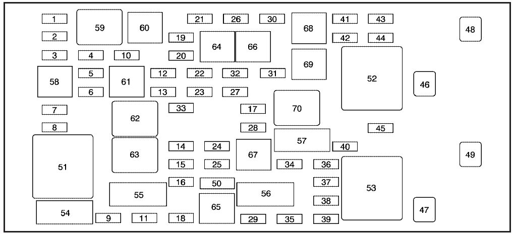 Cadillac DTS (2008 - 2011) - fuse box diagram - Auto Genius 1991 honda accord fan wiring diagram 