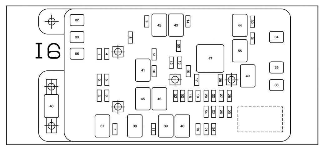 GMC Envoy (2005) - fuse box diagram - Auto Genius