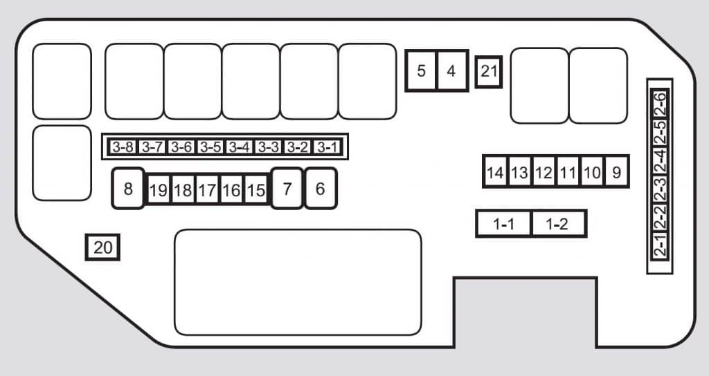 Acura TL (2009) - fuse box diagram - Auto Genius