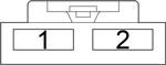 Lexus CT200h - fuse box diagram - passenger compartment fuse box no. 2