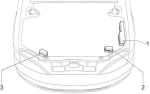 Lexus ES 300 (XV20) - fuse box diagram - engine compartment