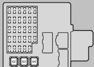Lexus ES300 (2002 - 2003) - fuse box diagram - Auto Genius