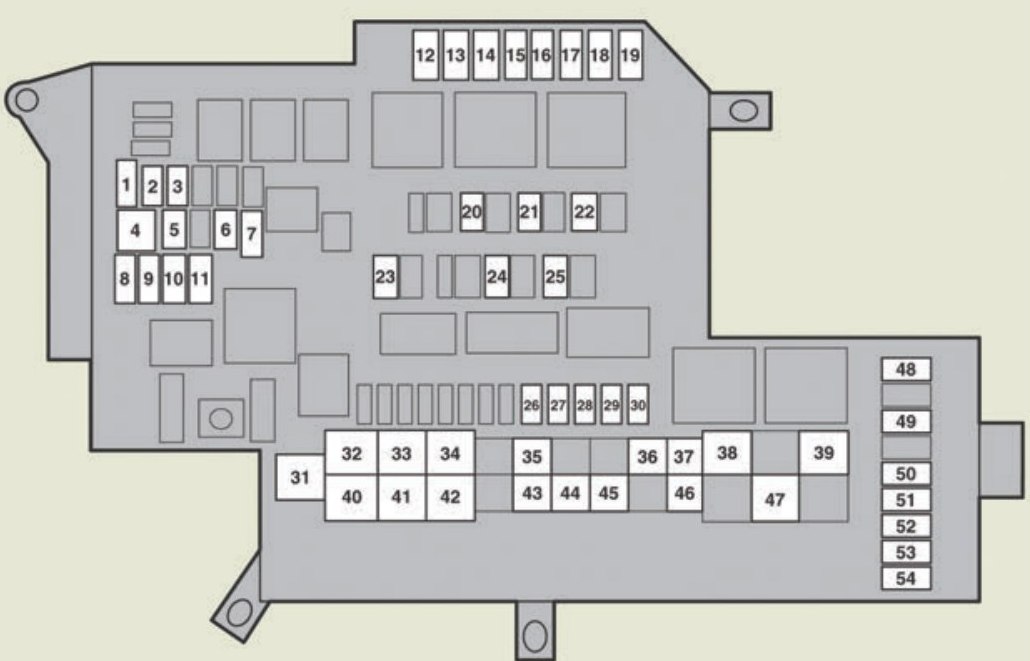 Lexus Gs450h  2007  - Fuse Box Diagram