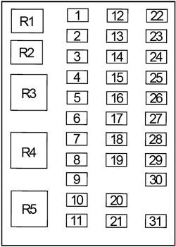 750 super duty aux fuse box location  | 431 x 667