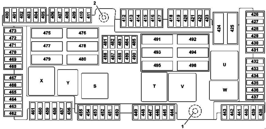 Mercedes-Benz S-Class (w222) (2014 - 2018) – fuse box diagram - Auto Genius