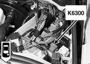 BMW 3 series E46 - fuse box diagram - DME relay (ME9)