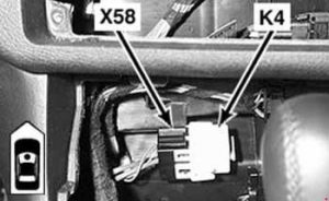 BMW 3 series E46 - fuse box diagram - K4 heating blower relay