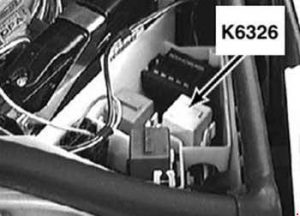 BMW 3 series E46 - fuse box diagram - K6326 - unloader relay terminal 15 (BMS46)