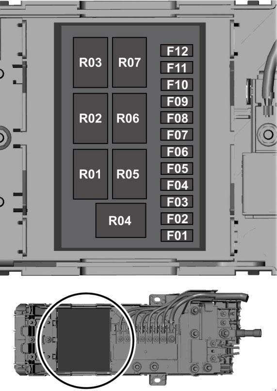 Ford Transit (2014 - 2018) - fuse box diagram - Auto Genius