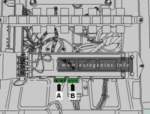 Volkswagen Crafter (Type 2E/2F; 2006 - 2016)- fuse and relay box diagram - fuse 1 -s131-