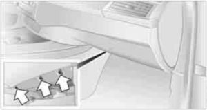 BMW X5 (E70) fuse box diagram - passenger compartment