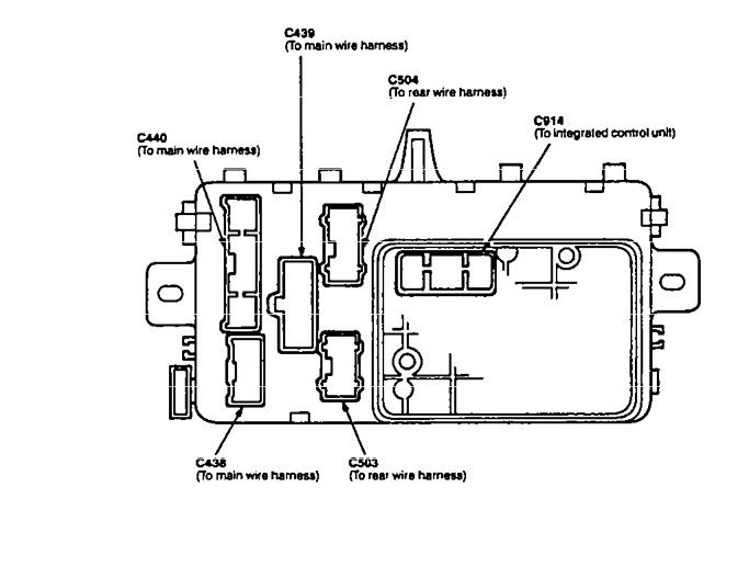 Acura Integra (1994 – 1997) – fuse box diagram - Auto Genius  1994 Acura Integra Wiring Diagram Starter    Auto Genius