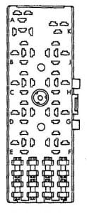 Eagel Premier - fuse box diagram - relay