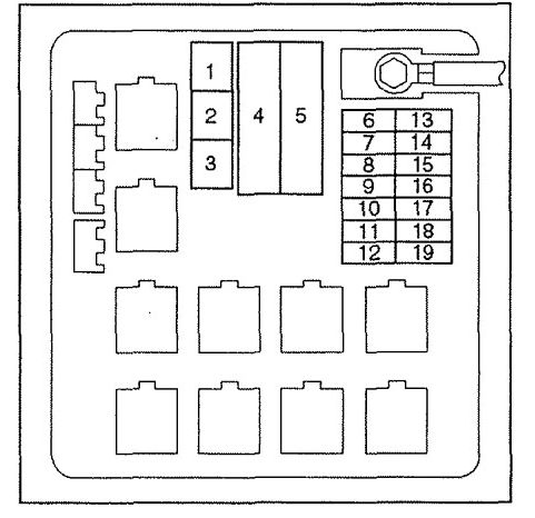 2001 Isuzu Vehicross Fuse Diagram Premium Wiring Diagram