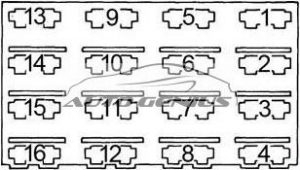 Dodge St. Regis - fuse box diagram