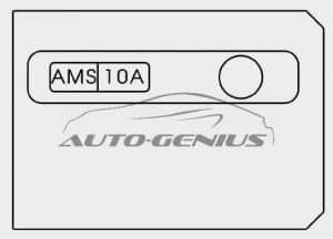 Hyundai i30n - fuse box diagram - engine compartment (battery terminal cover)