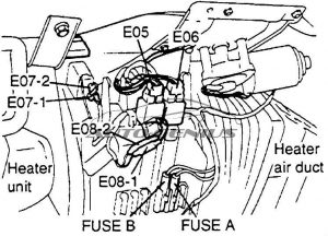 Hyundai Porter (AU) - fuse box diagram - A/C fuse 