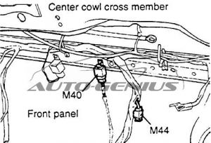 Hyundai Porter (AU) - fuse box diagram - rear fog lamp relay M40