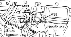 Hyundai Porter (AU) - fuse box diagram - starter relay (M38)