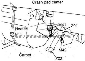 Hyundai Porter (AU) - fuse box diagram - wiper intermittent relay (M41)