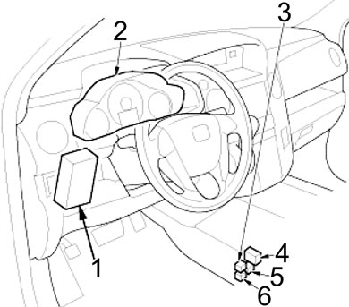 Honda Pilot (2009 - 2015) - fuse box diagram - Auto Genius