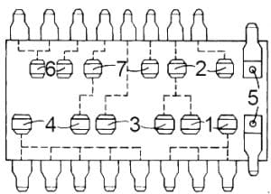 AMC Hornet - fuse box diagram